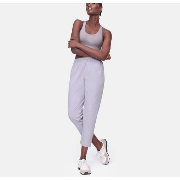 Outdoor Voices Rec Trek Active 26" CropPants Women's Size L Retired Earl Gray - Picture 1 of 8